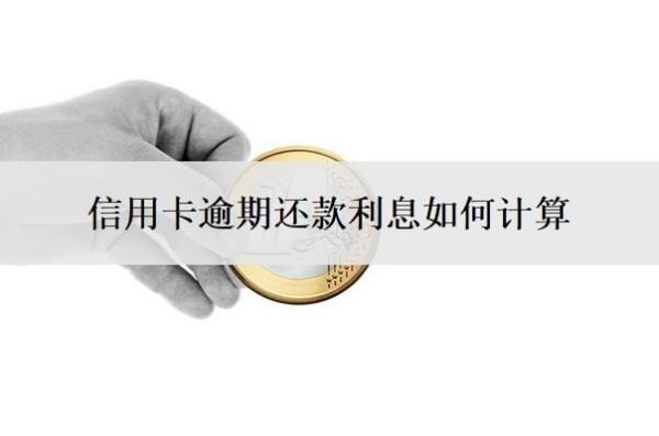 信用卡逾期还款利息如何计算