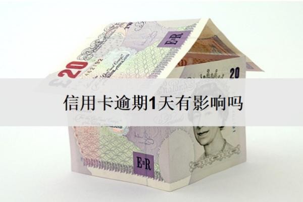 信用卡逾期1天有影响吗
