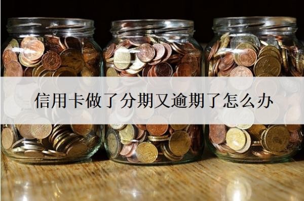 信用卡做了分期又逾期了怎么办