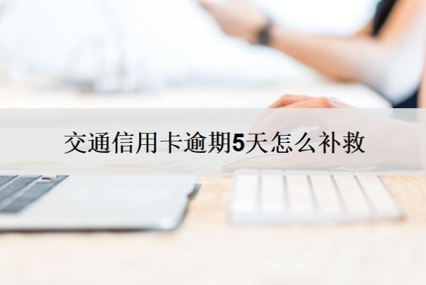 交通信用卡逾期5天怎么补救