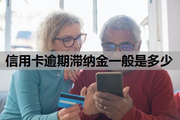 信用卡逾期滞纳金一般是多少