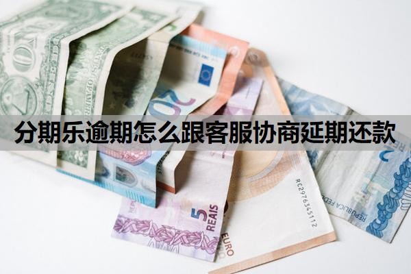 分期乐逾期怎么跟客服协商延期还款