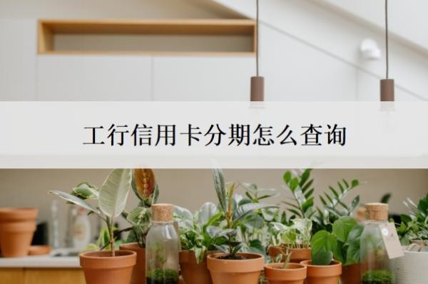 工行信用卡分期怎么查询