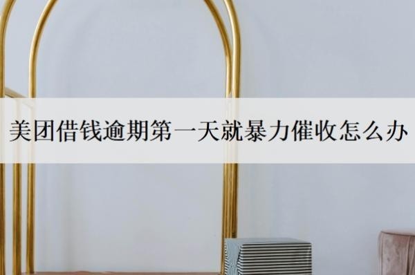 美团借钱逾期第一天就暴力催收怎么办？逾期多久会发催收函件？