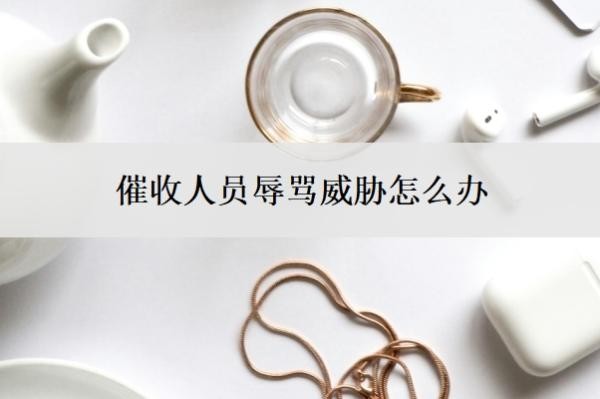 催收人员辱骂威胁怎么办