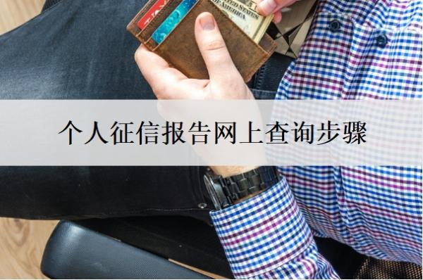 个人征信报告网上查询步骤 个人征信报告网上查询步骤